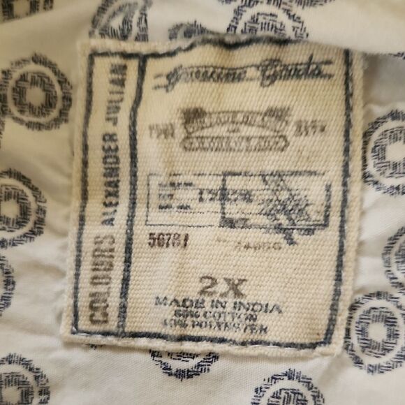 Alexander Julian White Casual Button Down Shirt - Picture 2 of 7